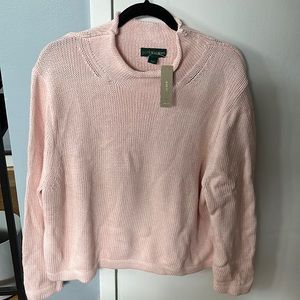 New Jcrew Pink Knit Sweater